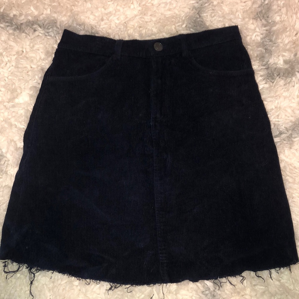 Navy Blue Brandy Melville Skirt